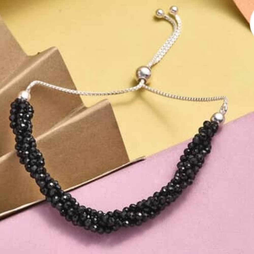 Black Spinel Bracelet